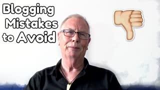 Blogging Mistakes to Avoid - WritersLife.org - YouTube