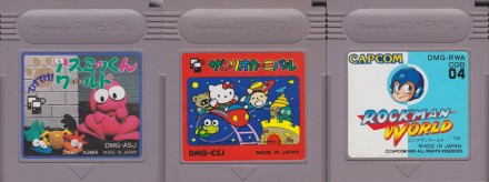 GameBoy Crammer #10: BOOMER’S ADVENTURE IN ASMIK WORLD, SANRIO CARNIVAL, ROCKMAN WORLD
