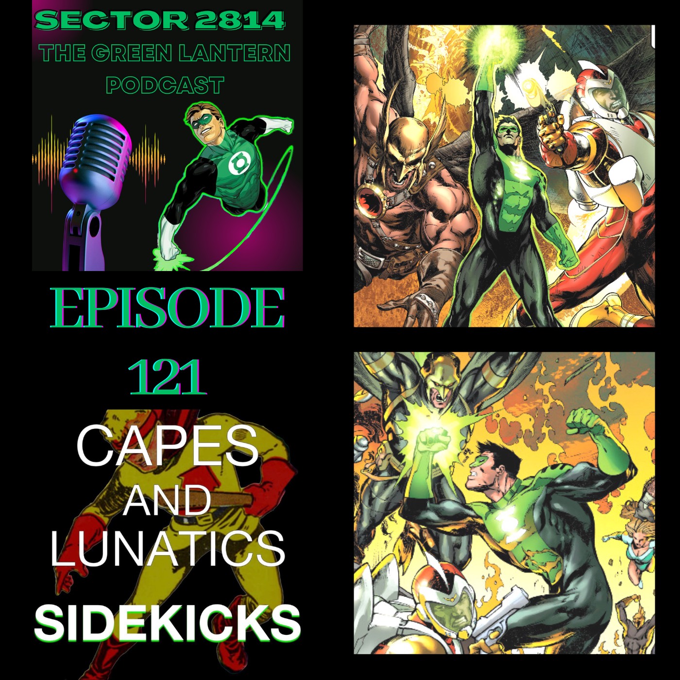Capes & Lunatics Sidekicks Podcast