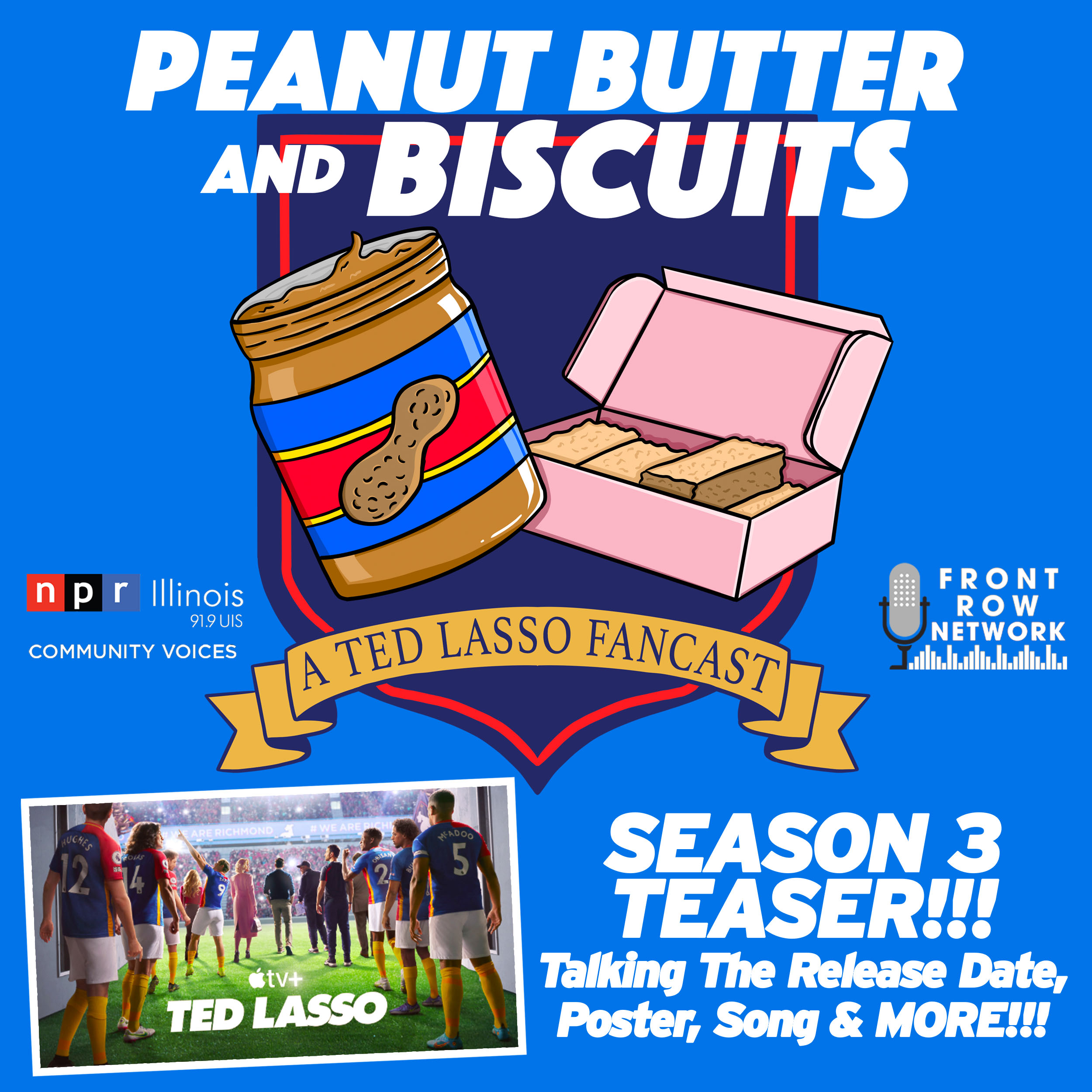 Peanut Butter & Biscuits - TED LASSO SEASON 3 TEASER REACTION!!!