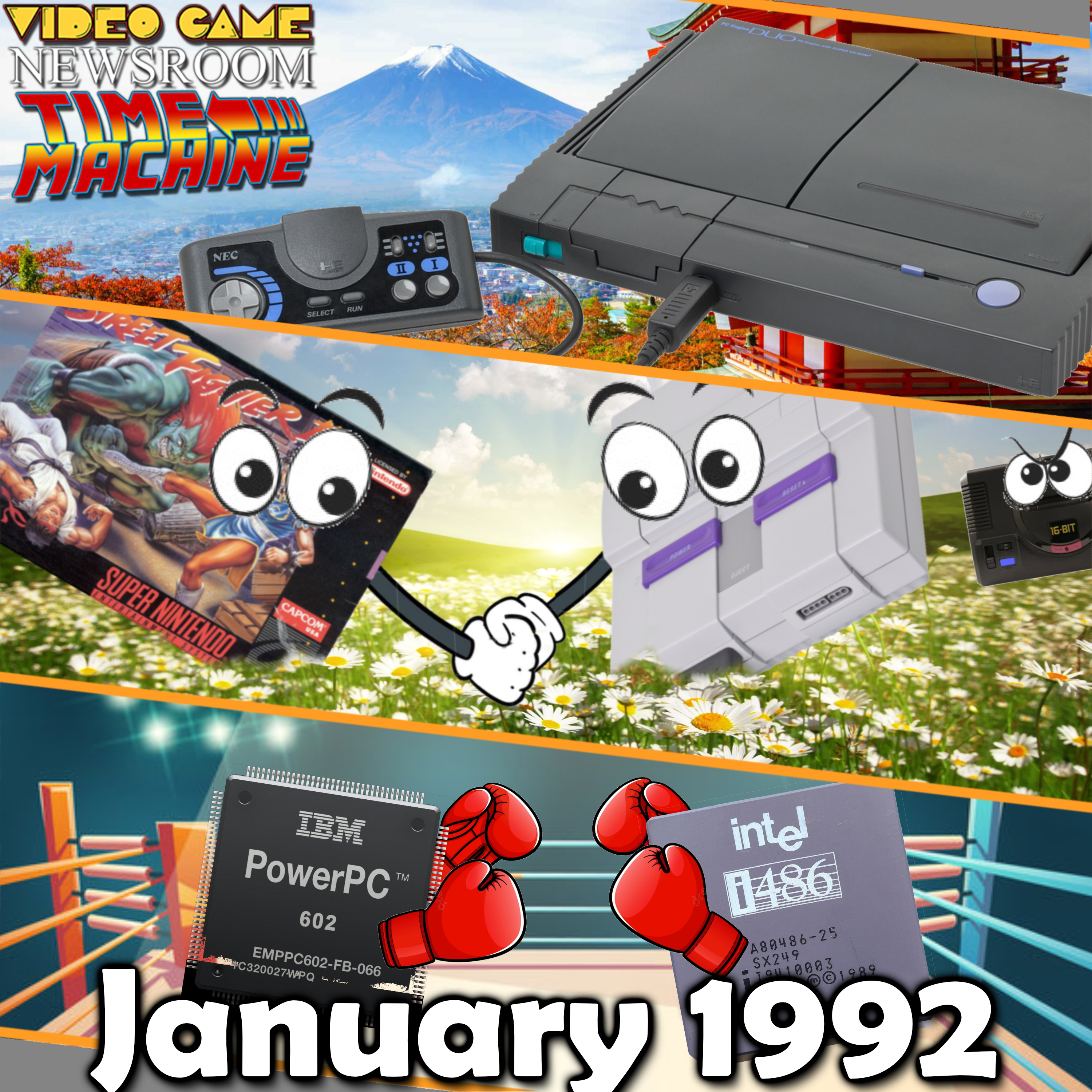 Video Game Newsroom Time Machine