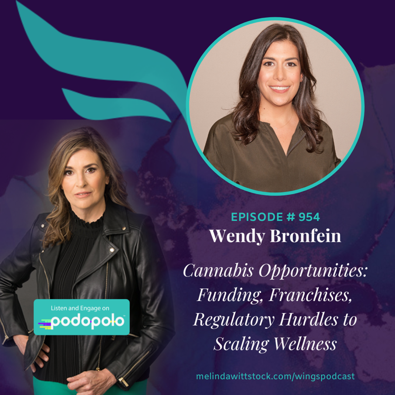 Cannabis Opportunities: Entrepreneur Wendy Bronfein on Funding, Franchises and Scaling Wellness