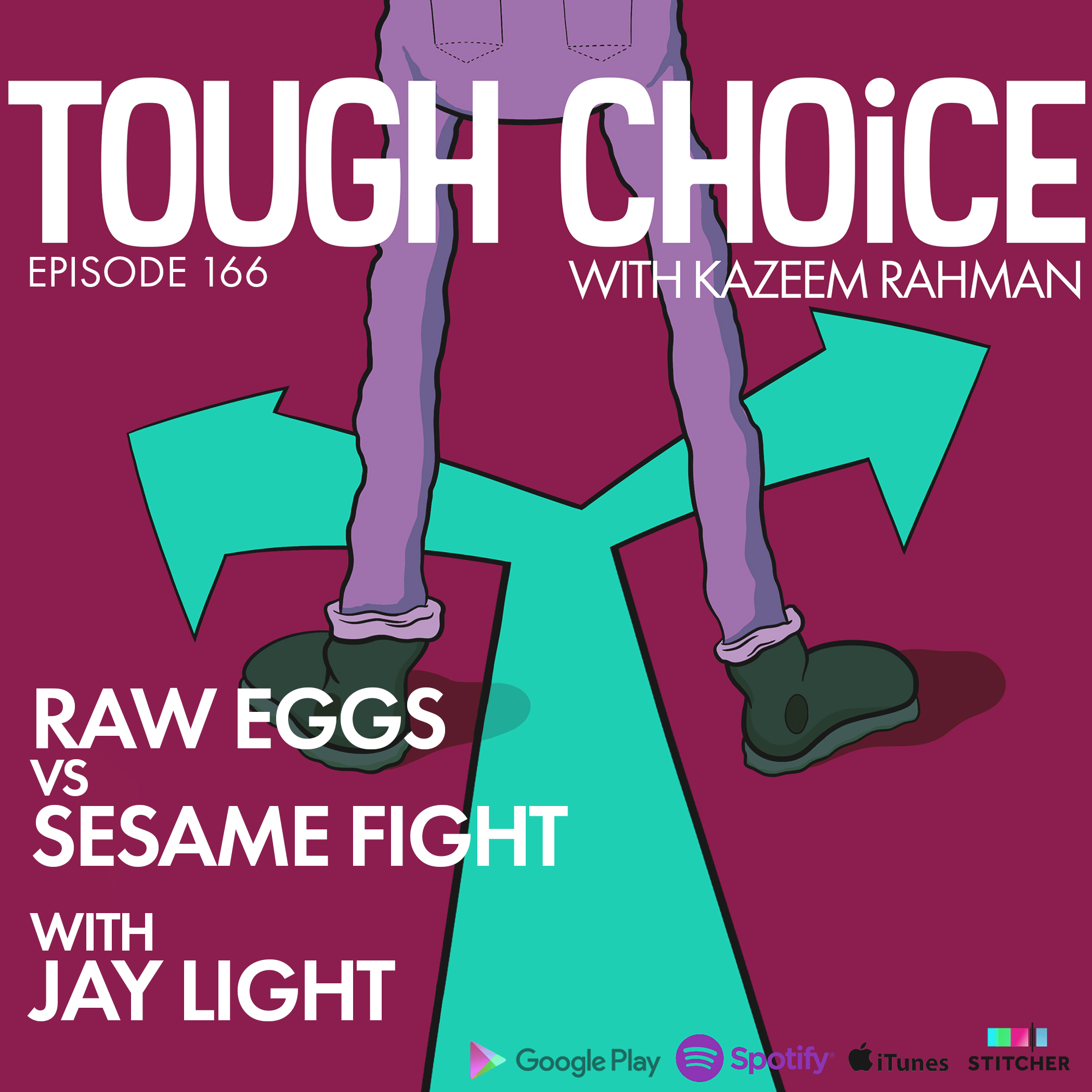 Raw Eggs vs Sesame Fight with Jay Light