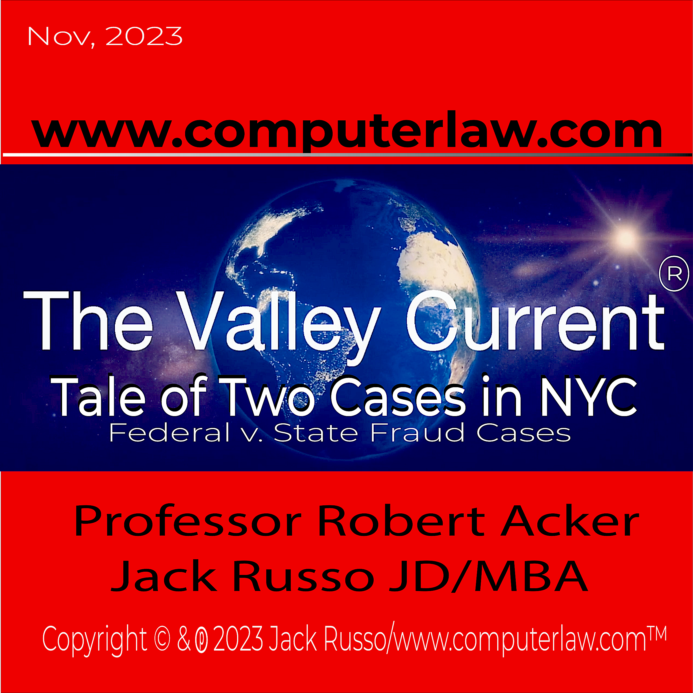 The Valley Current®: Tale of Two Cases in NYC: Federal v. State Fraud Cases