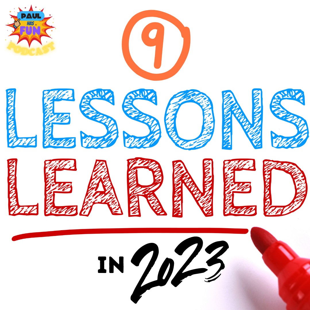 9 Lessons Learned in 2023-Dating, Diet, Self-Improvement & More