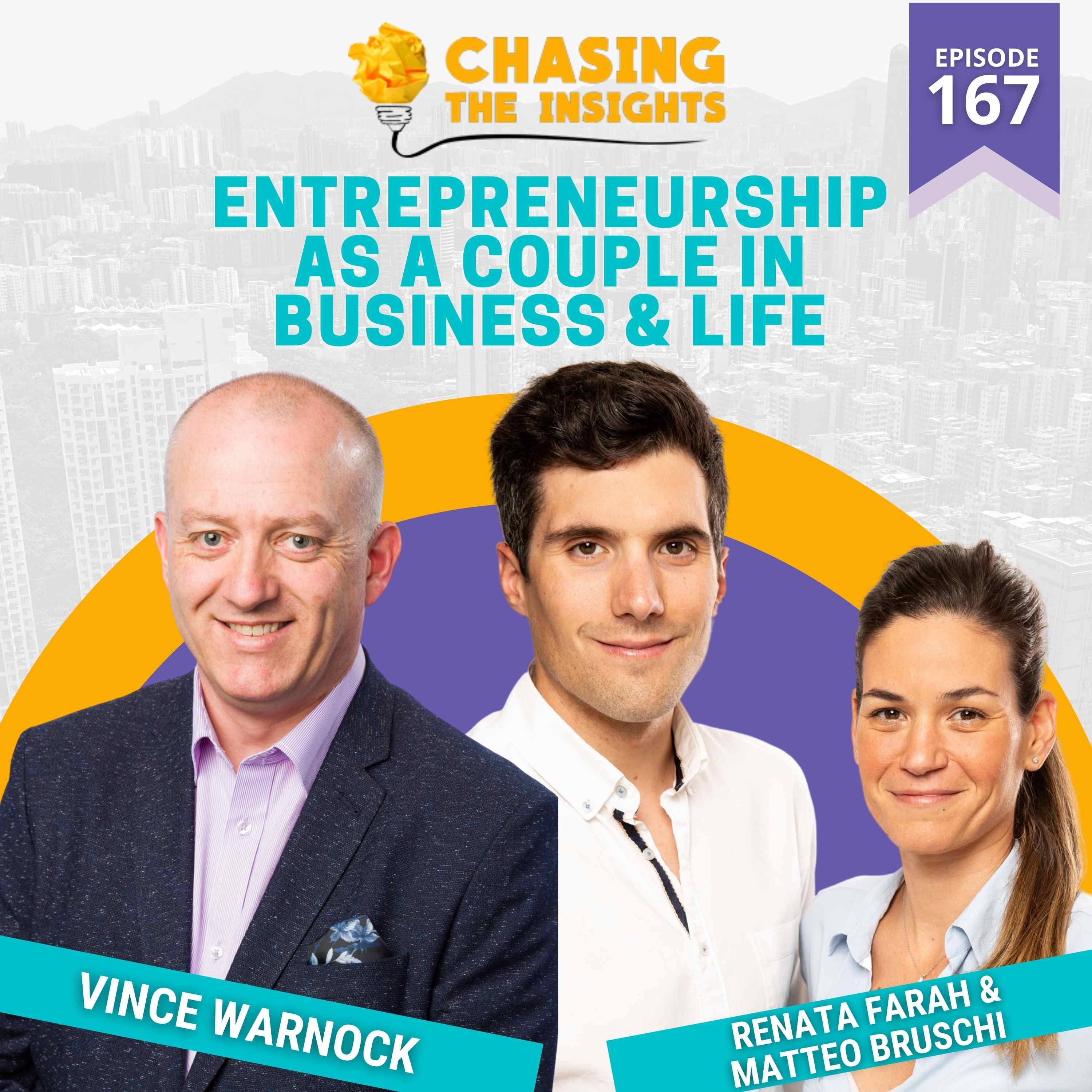 EP167 - Renata and Matteo on entrepreneurship as a couple