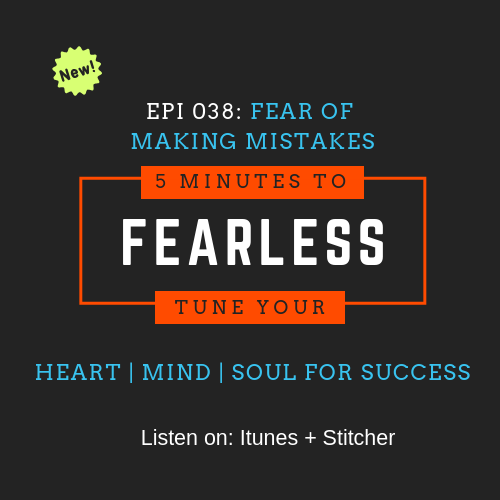 5 Minutes to Fear Less Podcast