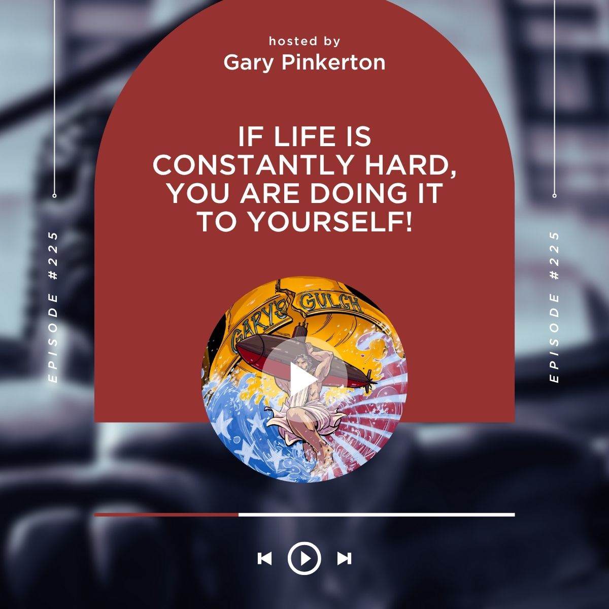 If life is constantly hard, YOU are doing it to Yourself!