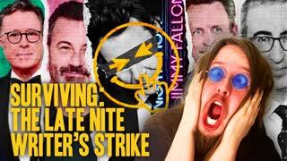 SURVIVING: The Late Nite Writer’s Strike - POD AWFUL PODCAST LF16