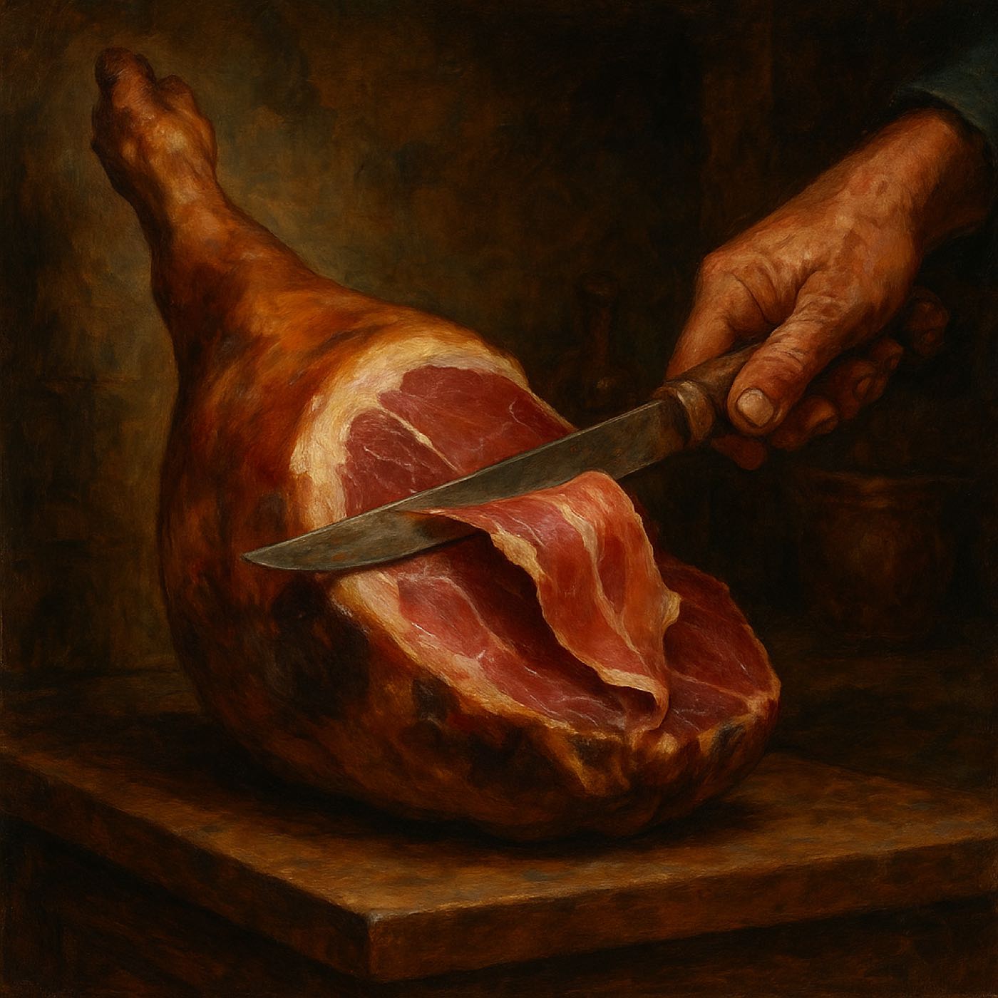 852. Prosciutto Di Parma at Room Temperature for Months