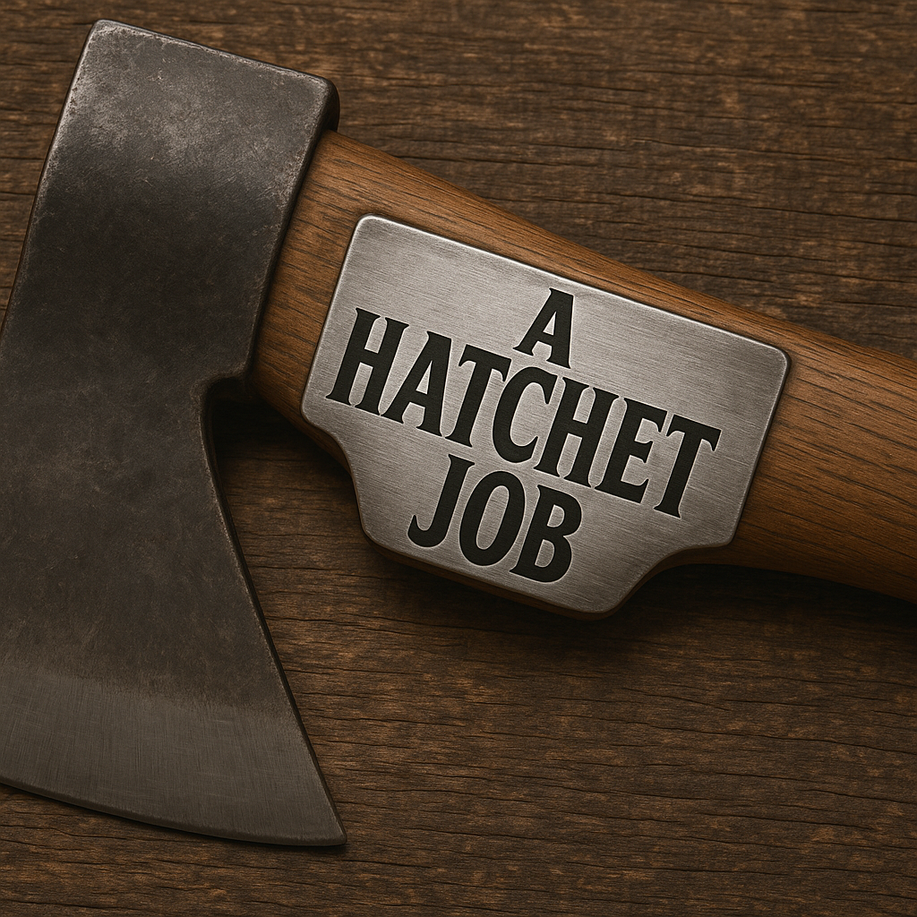 A Hatchet Job