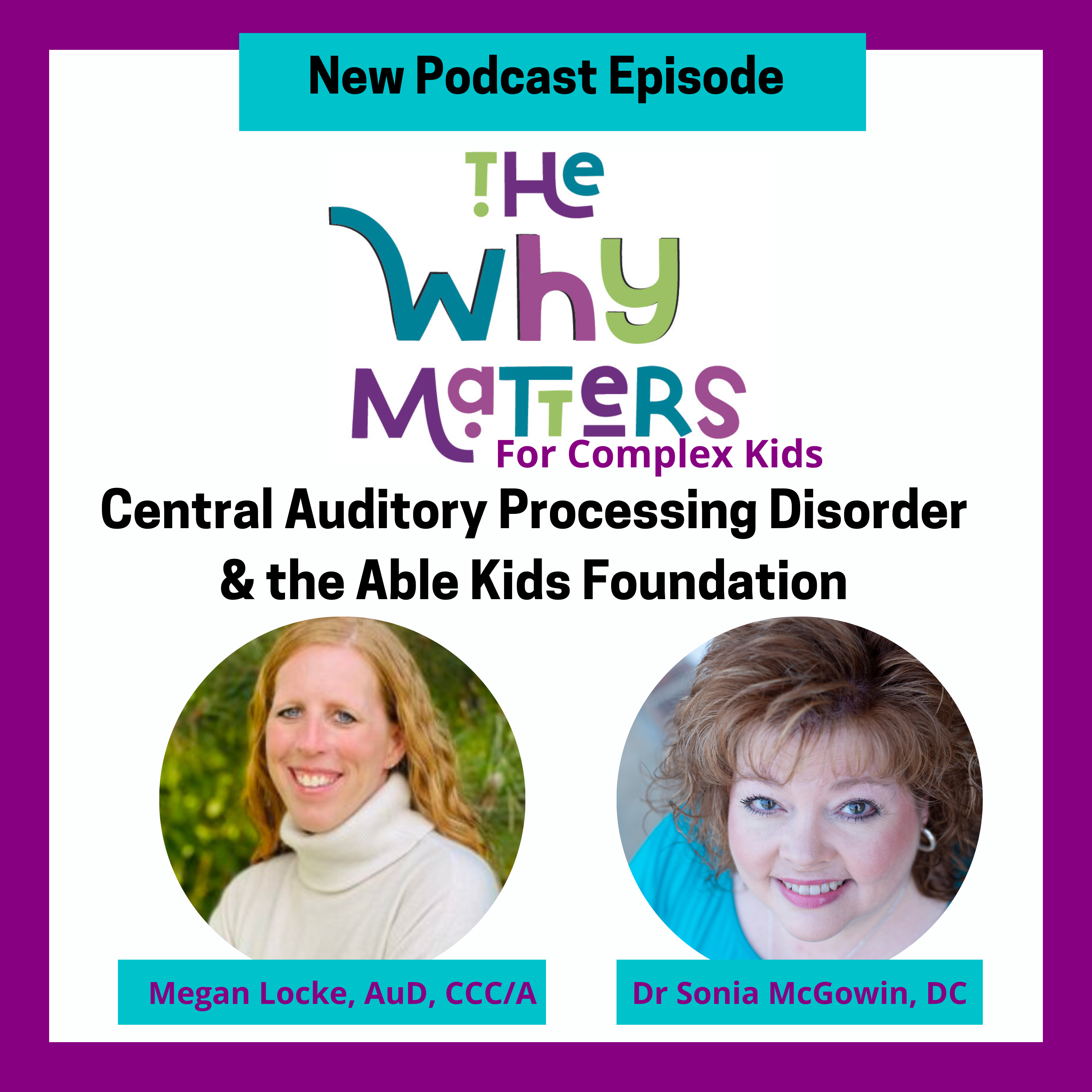 The WHY Matters with Dr Sonia McGowin