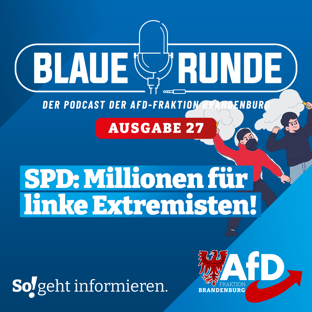 Die Blaue Runde - der Podcast der AfD-Fraktion Brandenburg