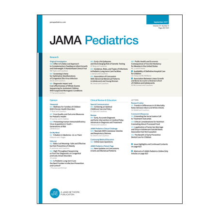 JAMA Pediatrics Editors\' Summary