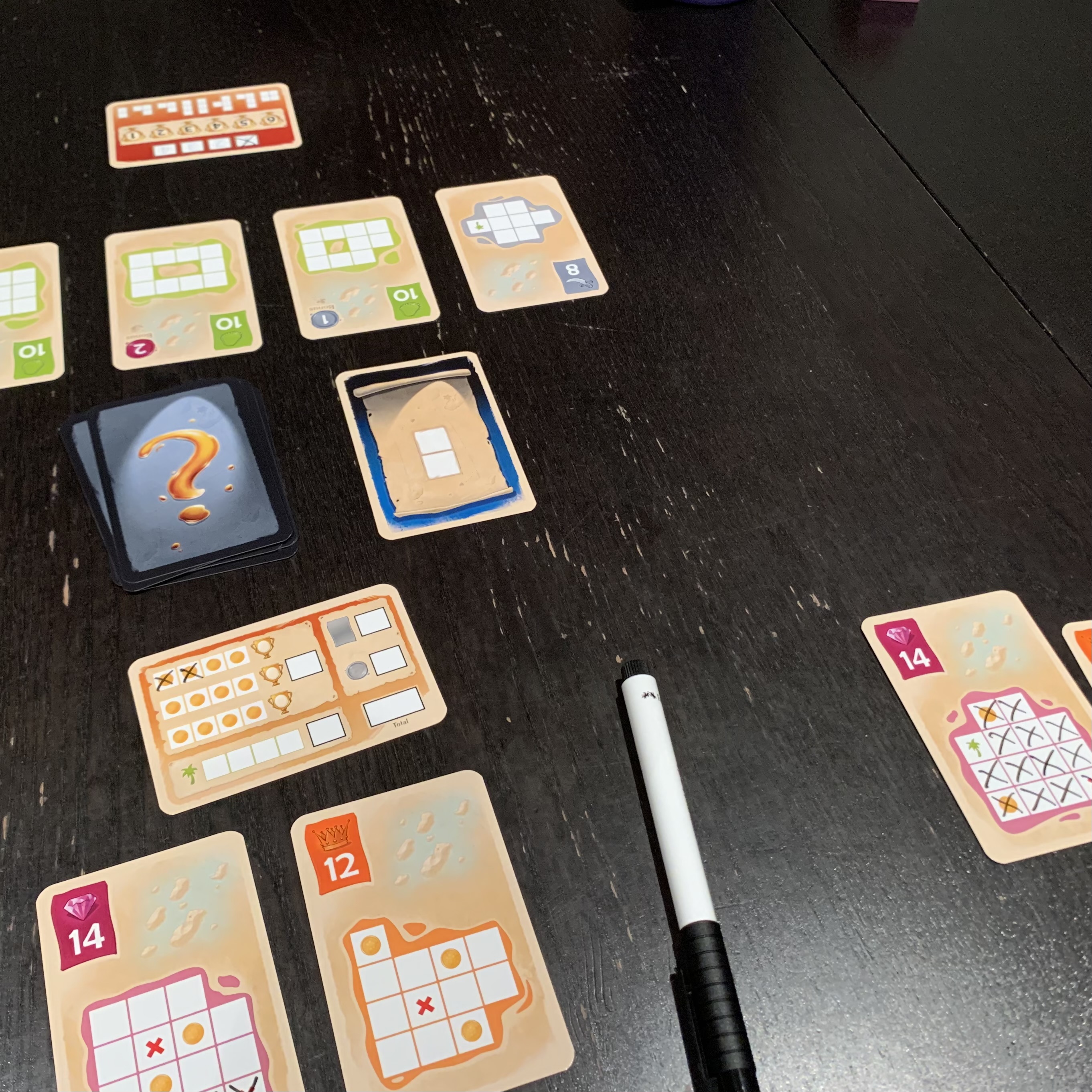 Boardgames and Blank