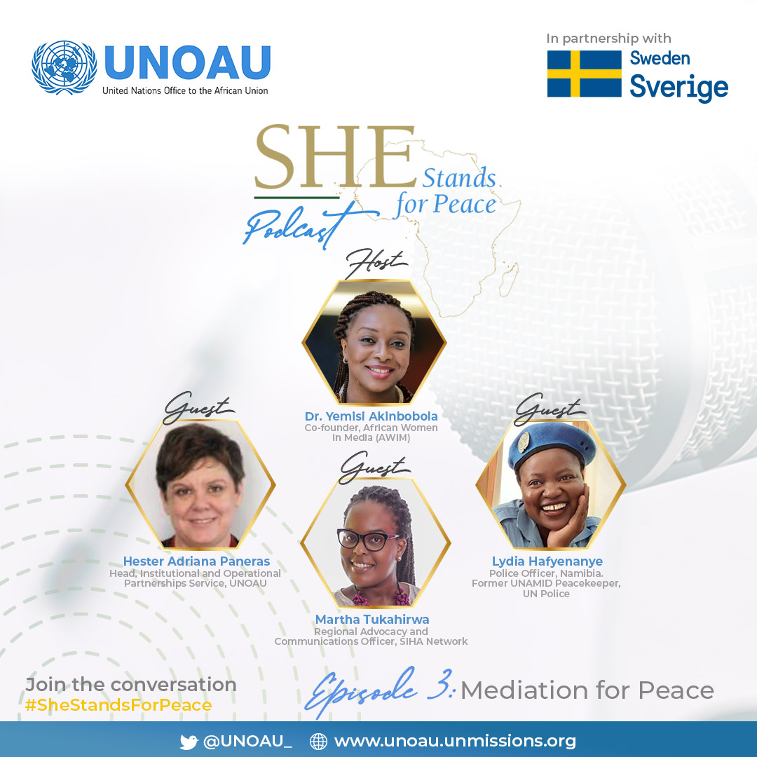 Episode Three: Mediation for Peace an interview with Hester Adriana Paneras, Martha Tukahirwa, and Lydia Hafyenanye