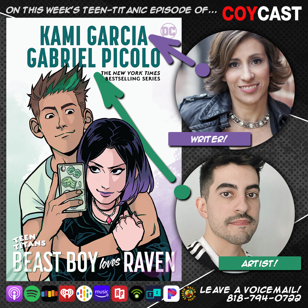 Kami Garcia and Gabriel Picolo of Teen Titans : Beast Boy Loves Raven