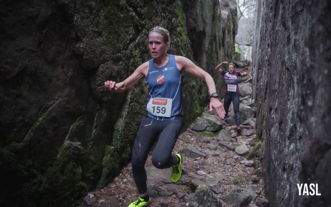 261 Marie Arnesson Galler Runs Away at Bimbler's Bluff 50K