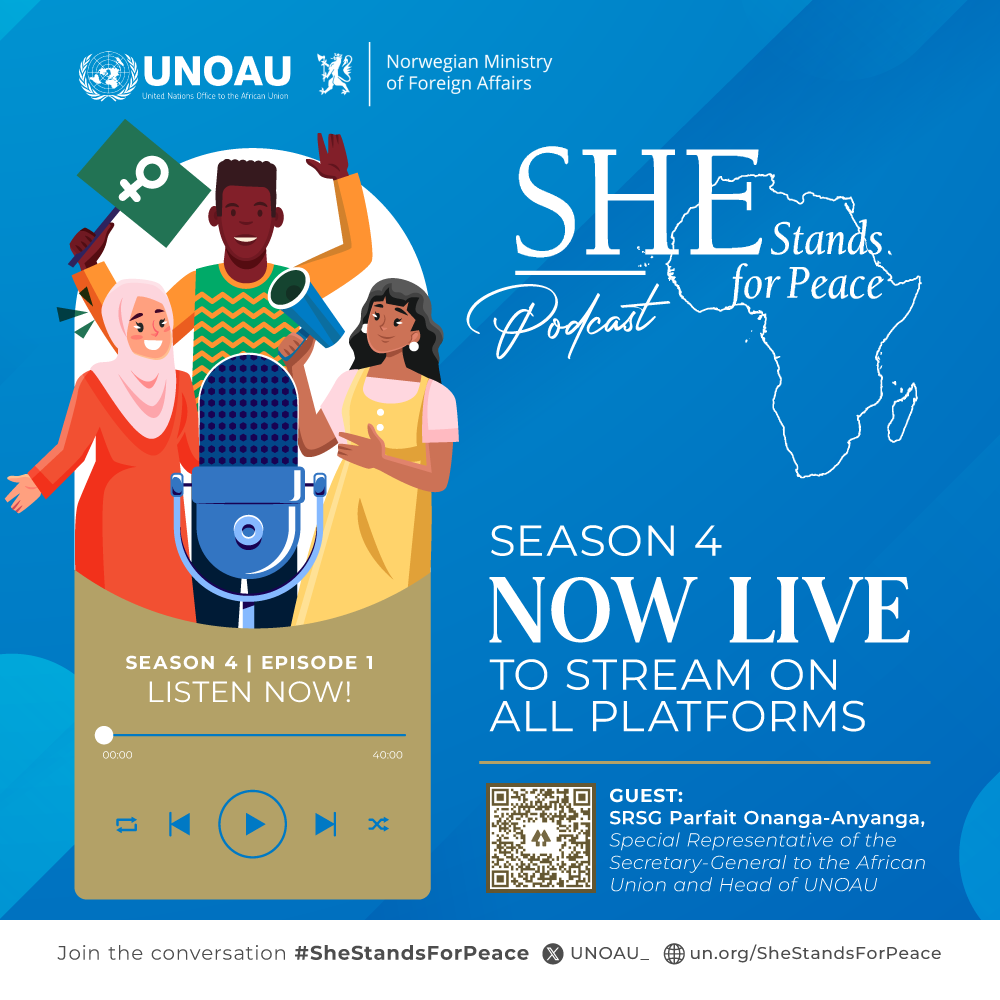 Episode Thirty-Nine: Season Launch Four with SRSG Parfait Onanga-Anyanga