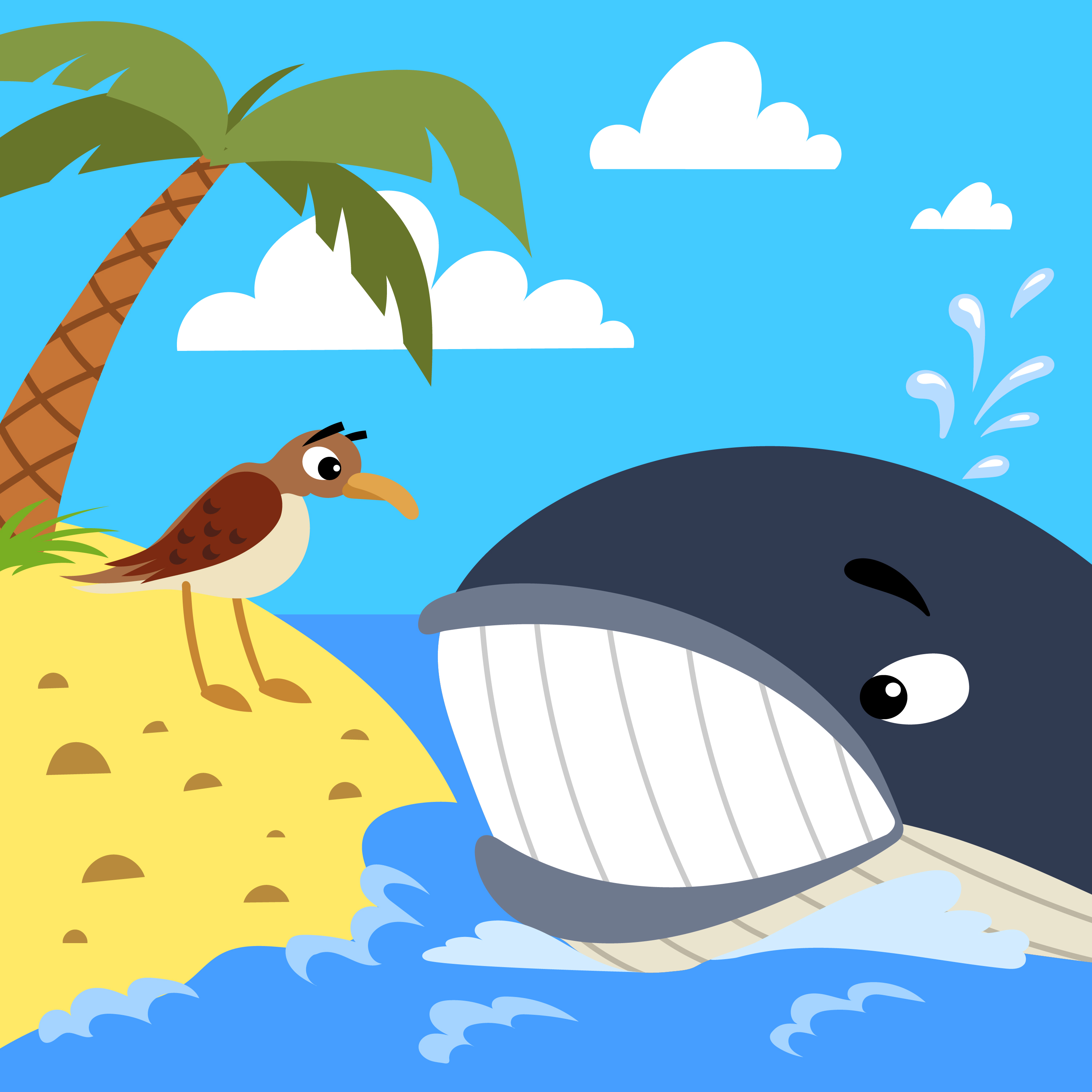 The Whales and the Sandpipers-Journey with Story:E206