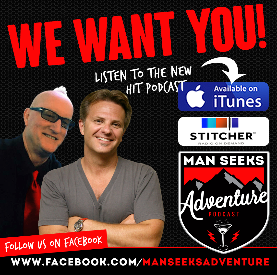 Man Seeks Adventure