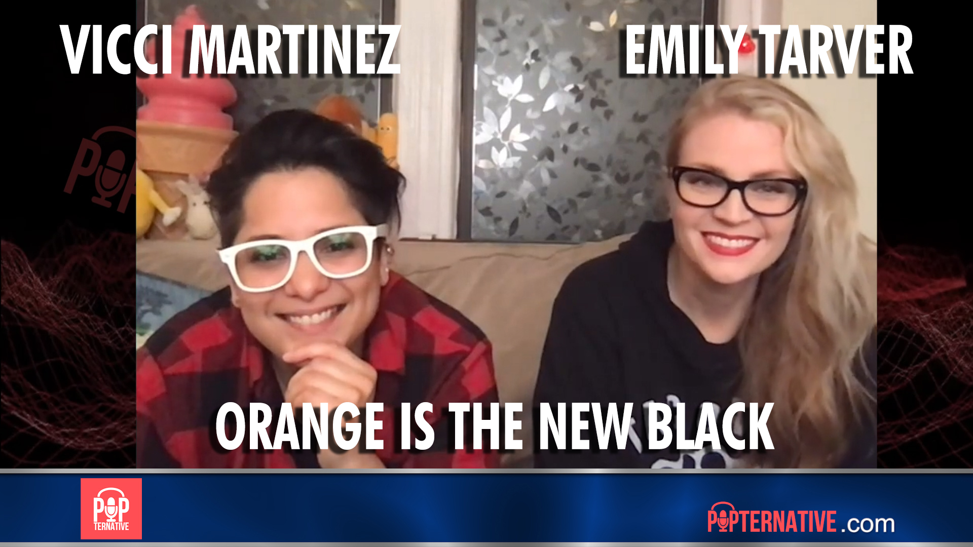 Chatting with Vicci Martinez and Emily Tarver from Orange Is The New Black!