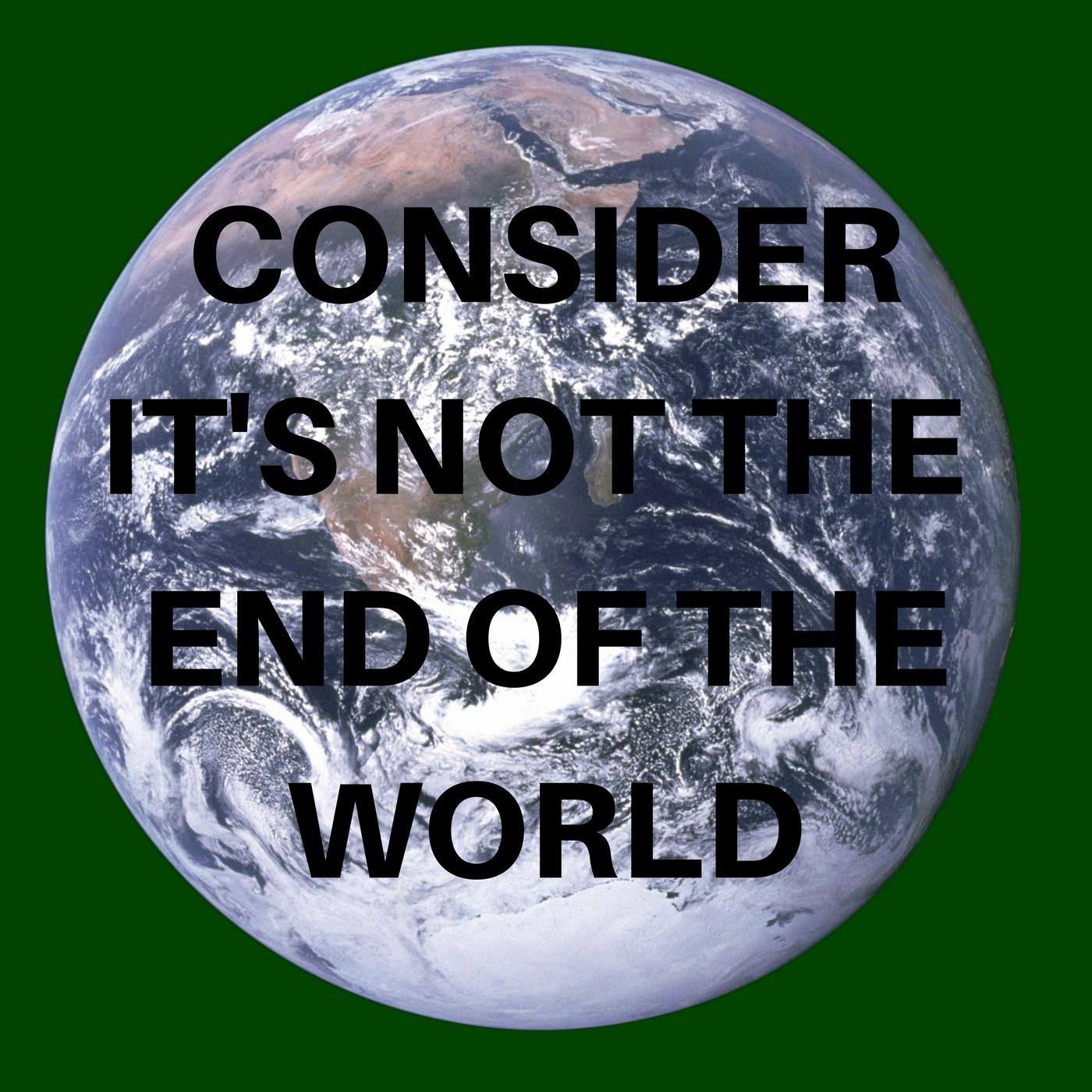 cover of episode 019: Consider It's Not the End of the World