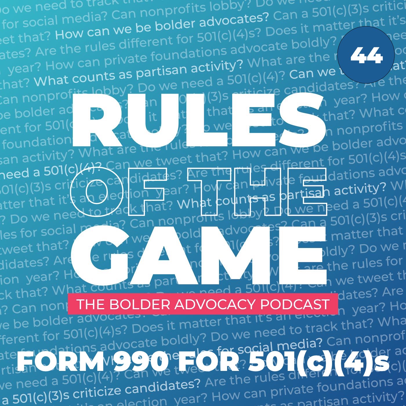 Form 990 for 501(c)(4)s