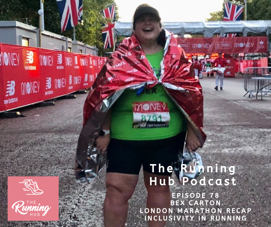 Bex Carton - London Marathon Recap & Inclusivity of Running - Opening Up The Conversation - Episode 78