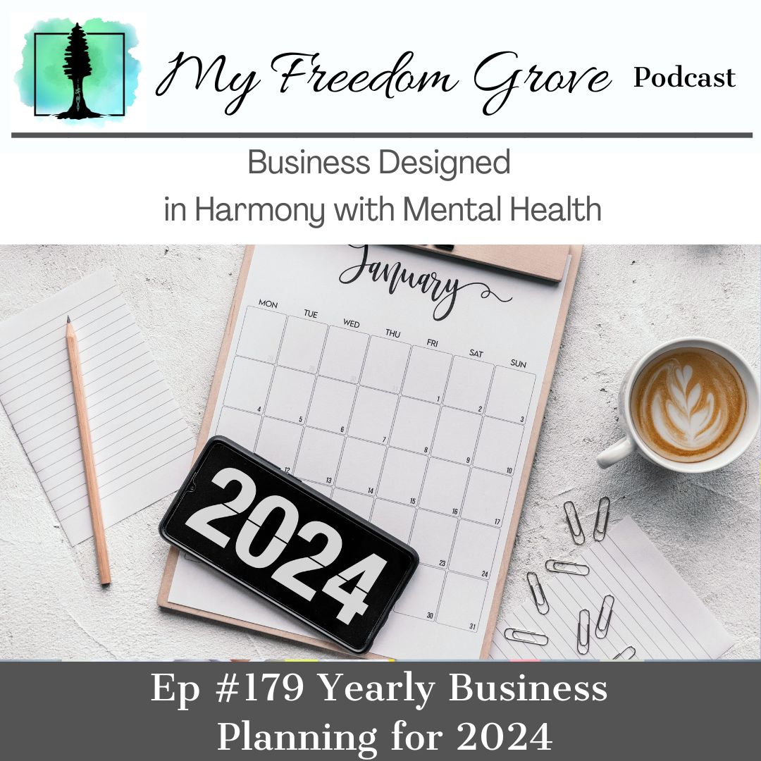 Episode #179 Yearly Business Planning for 2024