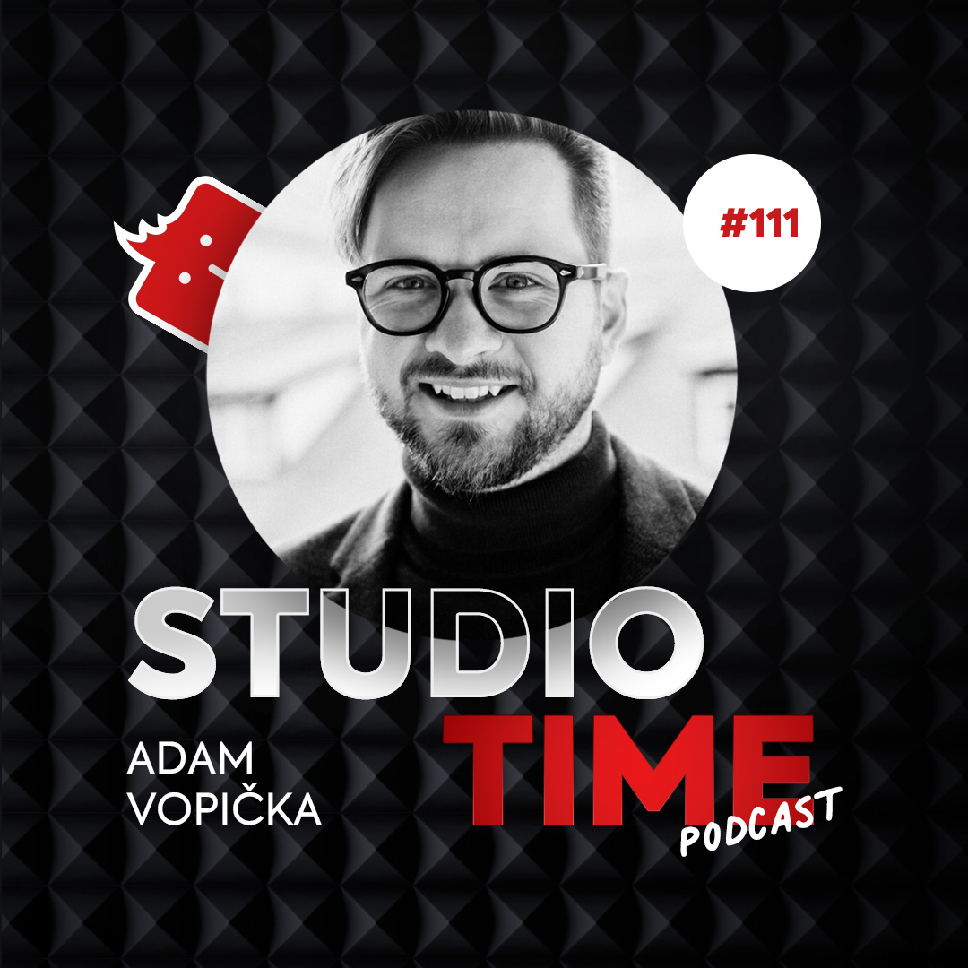 Adam Vopička ve Studiotime #111: „Vyšší frekvence vůbec neslyším, při míchání hudby musím spoléhat na producenta."