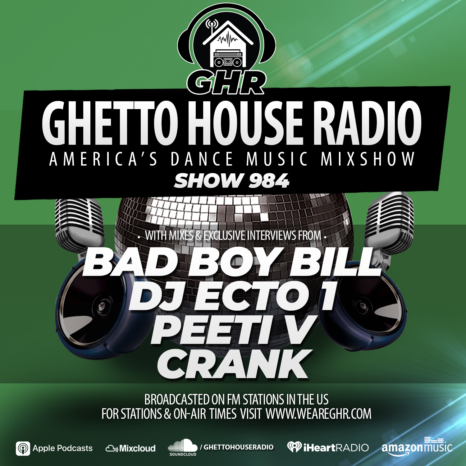 GHR - Show 984 - Bad Boy Bill, DJ Ecto 1, Peeti V, Crank