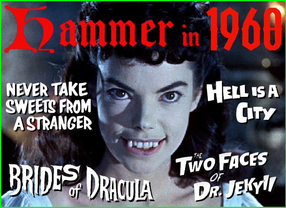 Ep 121 - HAMMER IN 1960: BRIDES OF DRACULA, TWO FACES OF DR. JEKYLL, HELL IS A CITY, AND MORE!!