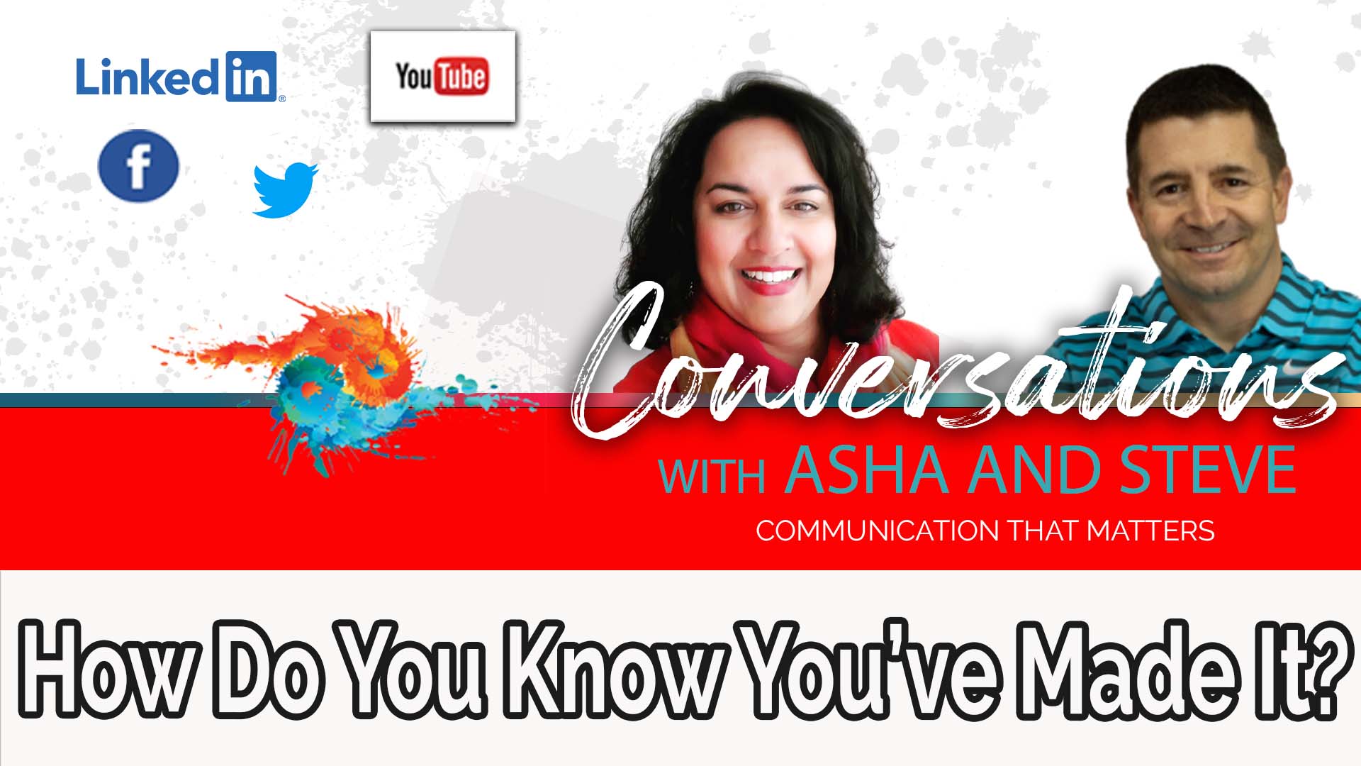 Episode 87: How Do You Know You've Made It?