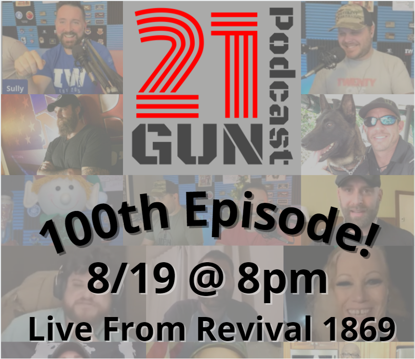 #100 Our 100th Episode Special LIVE at Revival 1869!!!