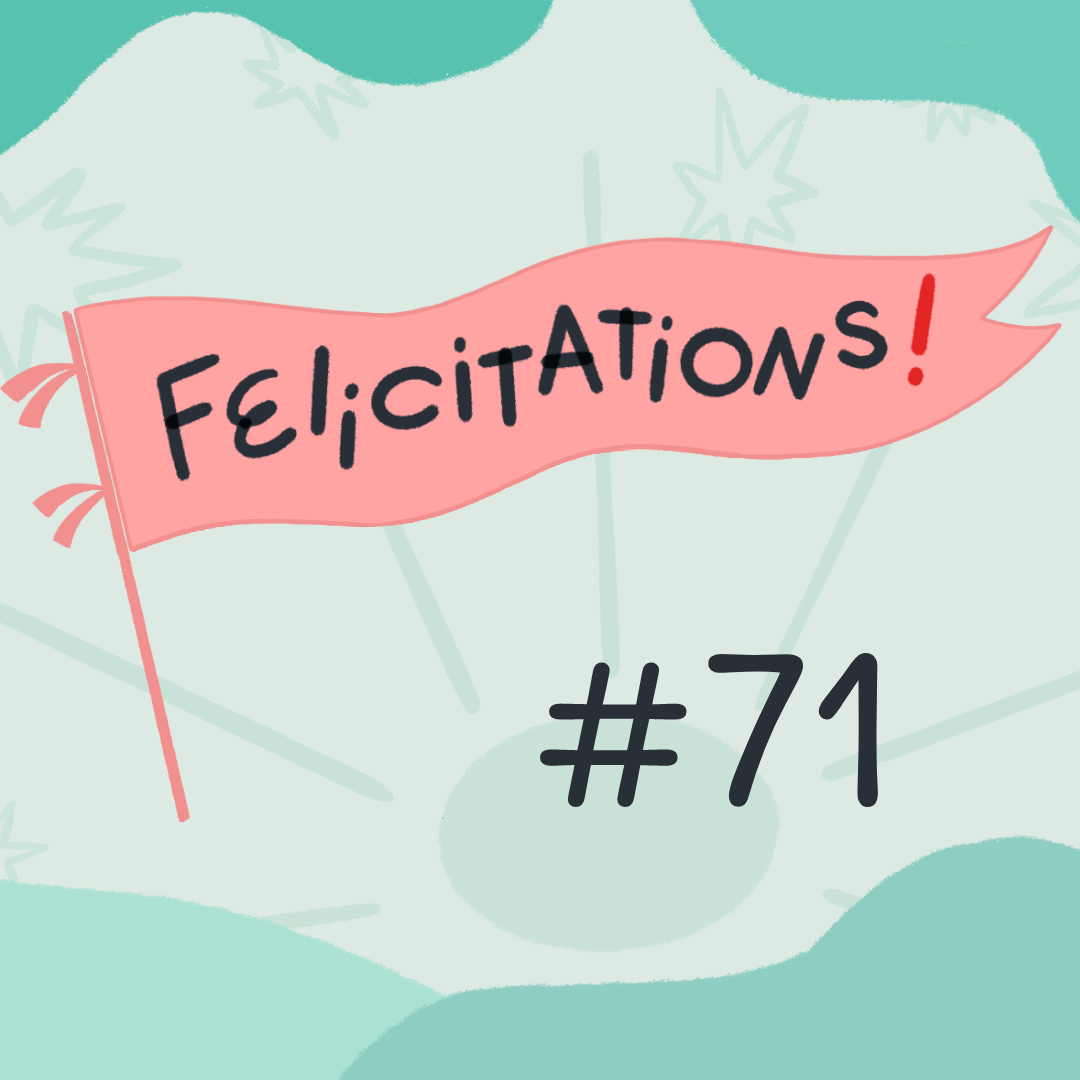 Felicitations!