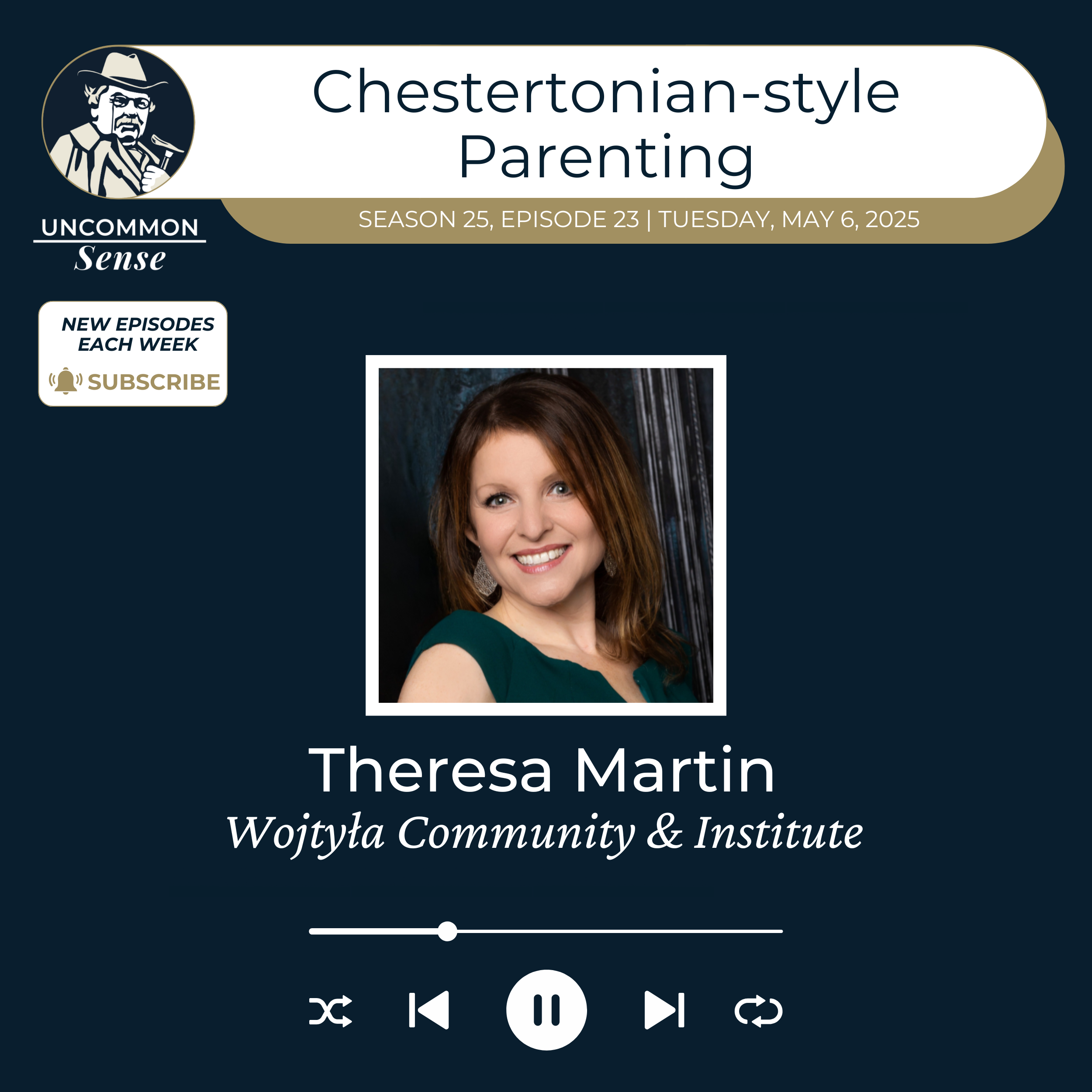 Chestertonian-style Parenting, with Theresa Martin
