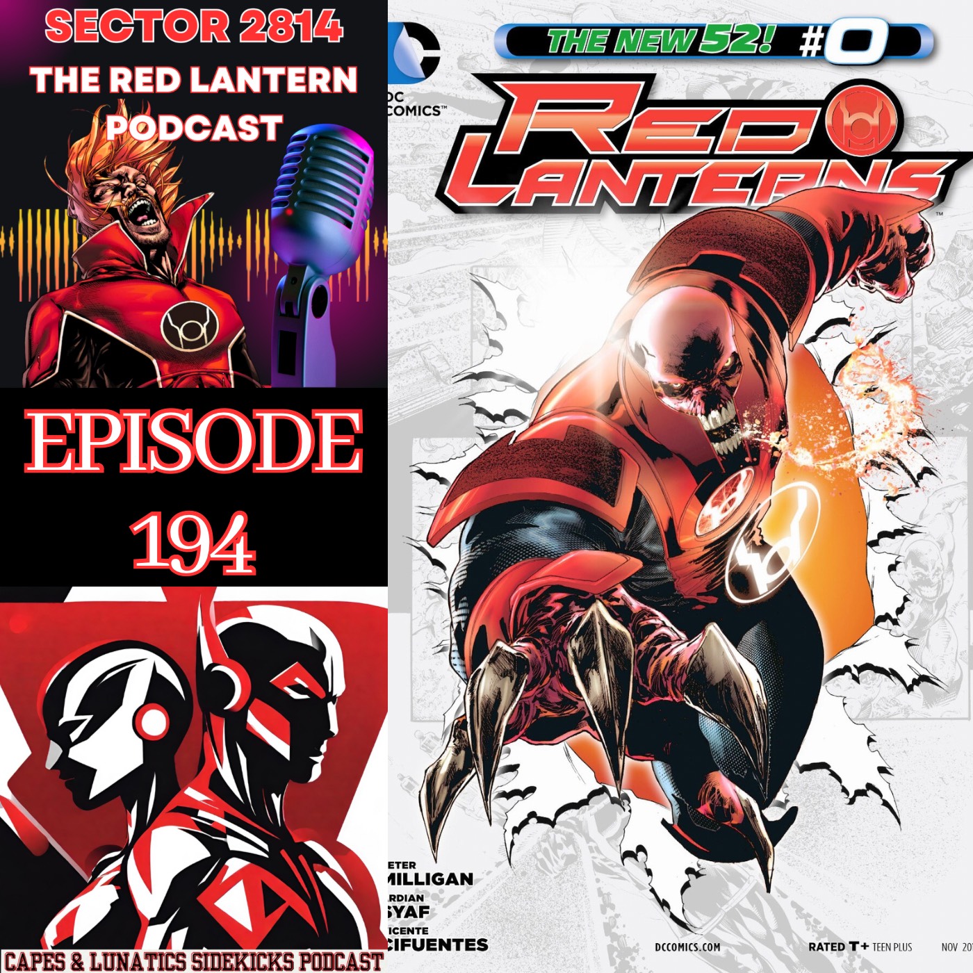 Capes & Lunatics Sidekicks Podcast