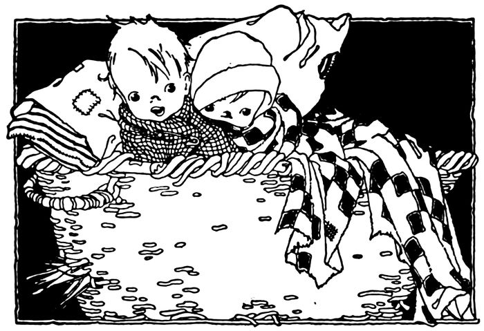 How Googler and Gaggler, the Two Christmas Babies, Came Home with Monkey Wrenches Pt. 1 - An American Fairytale