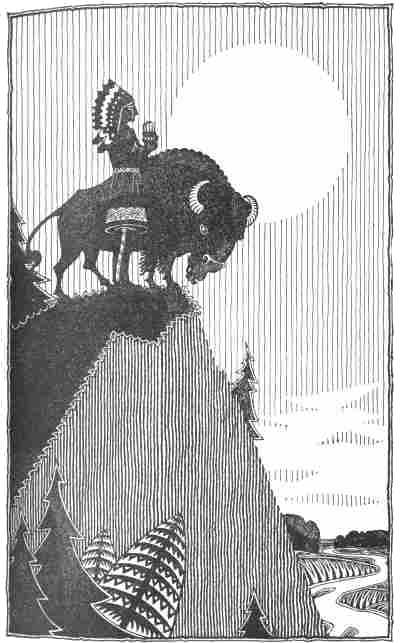 The Wooden Indian and the Shaghorn Buffalo - An American Fairytale