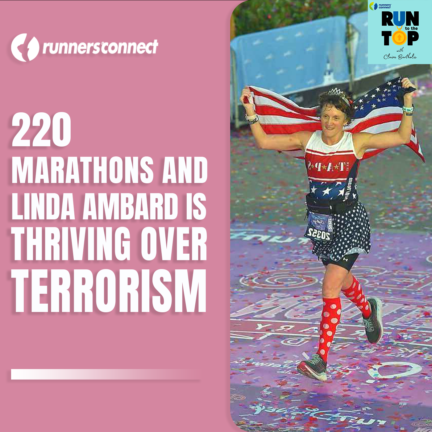 220 Marathons And Counting: Linda Ambard Runs to Thrive After Her Husband Was Assassinated