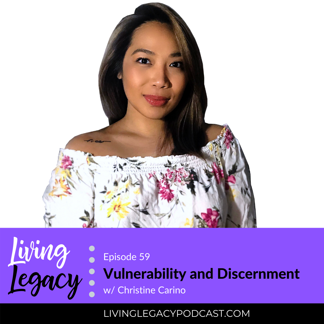 Vulnerability and Discernment with Coach Christine Carino of Conscious Thrive