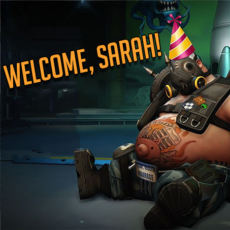 Episode 43 - Welcome, Sarah!