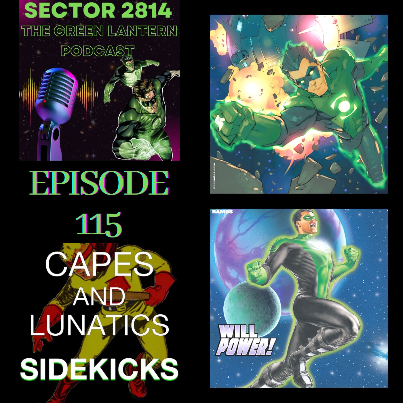 Capes & Lunatics Sidekicks Podcast