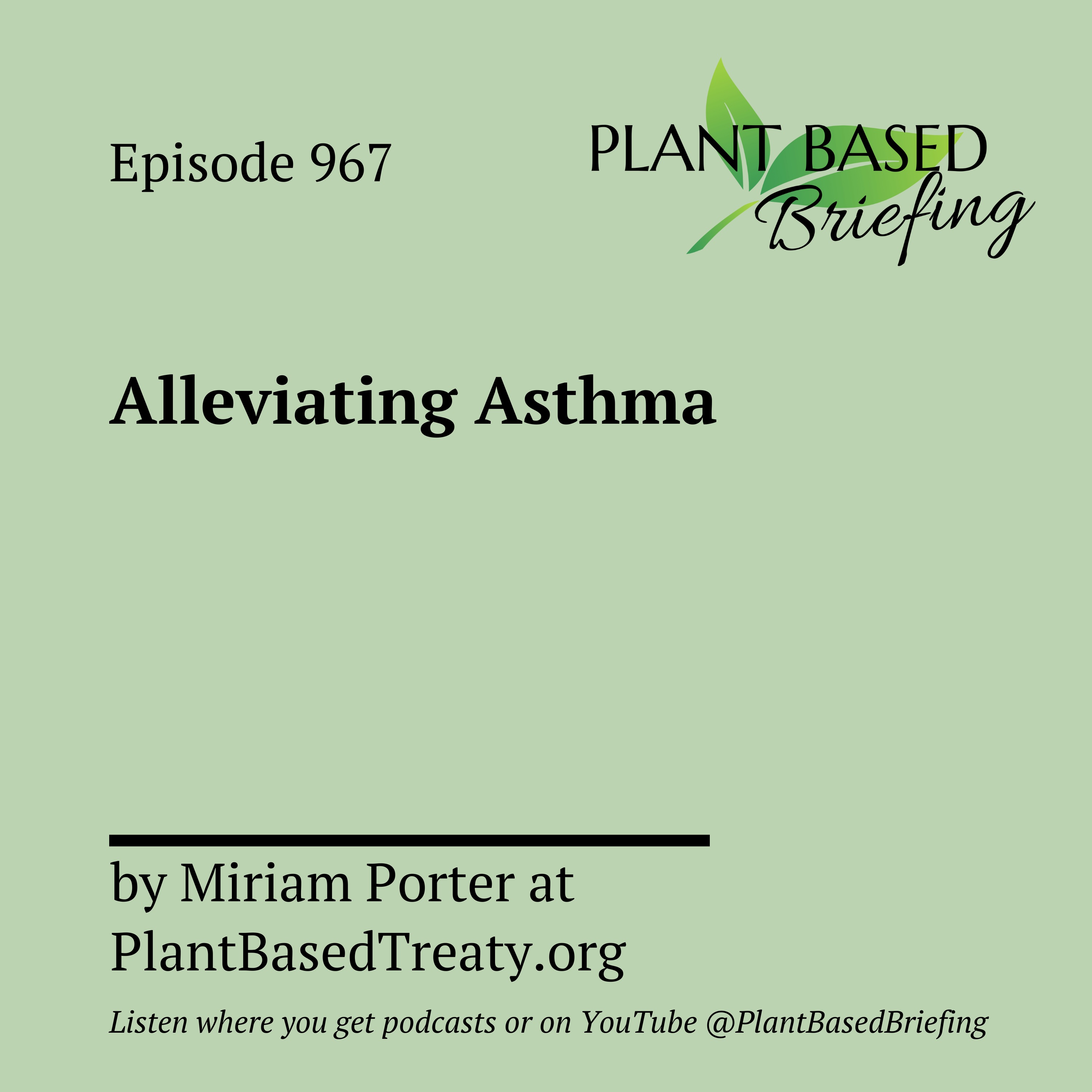 Plant Based Briefing