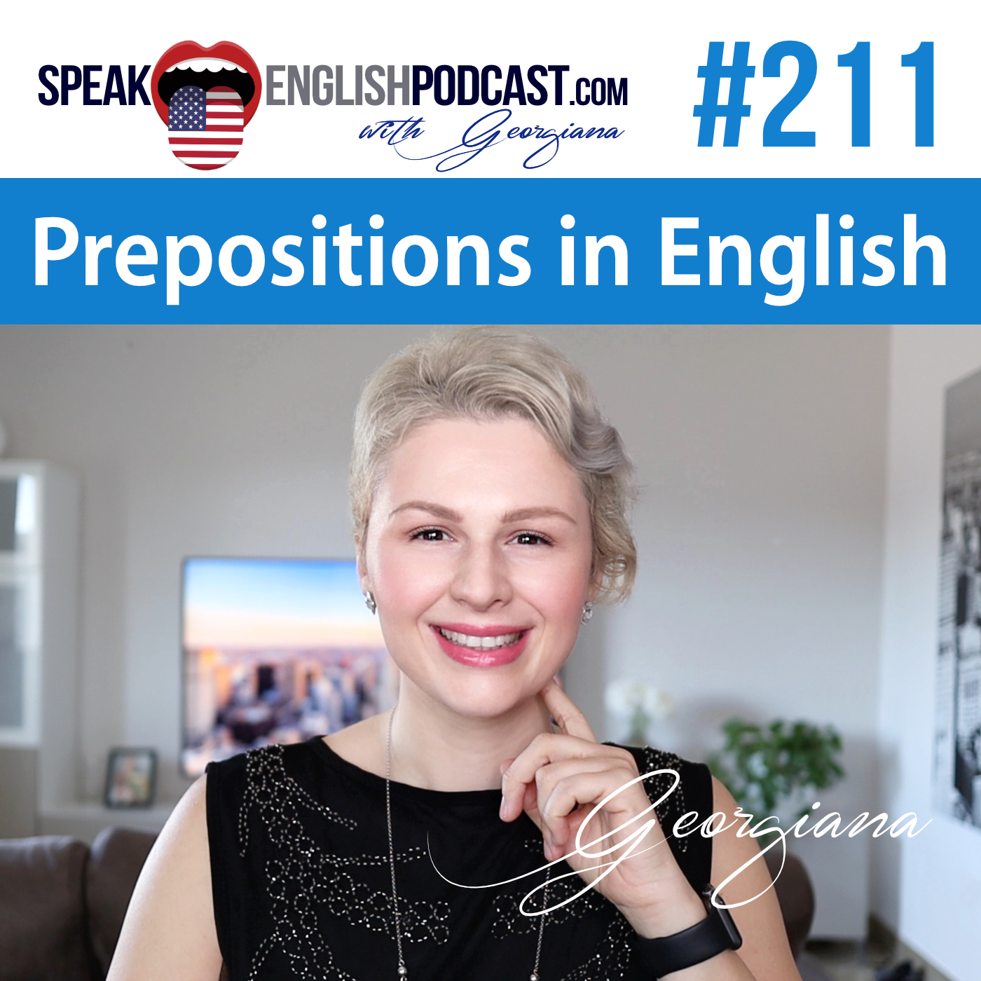 cover of episode #211 Time Prepositions in English