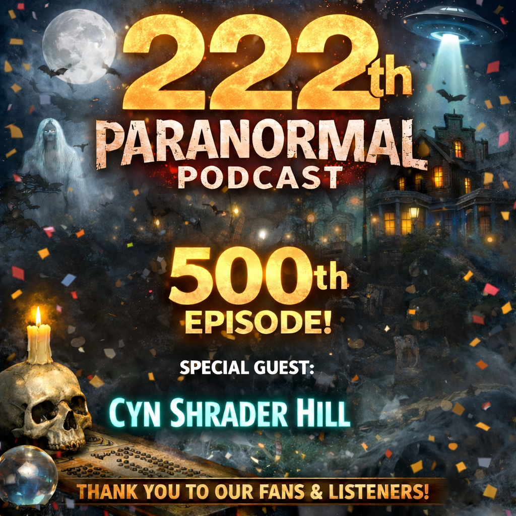 500. Facing Near Death with Author & Investigator Cyn Shrader Hill for our 500th episode