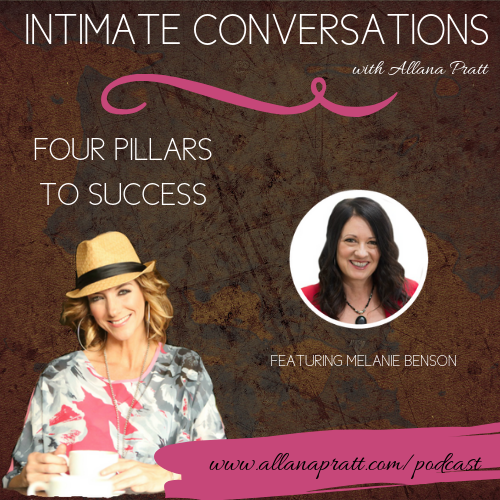 Melanie Benson, Four Pillars to Success