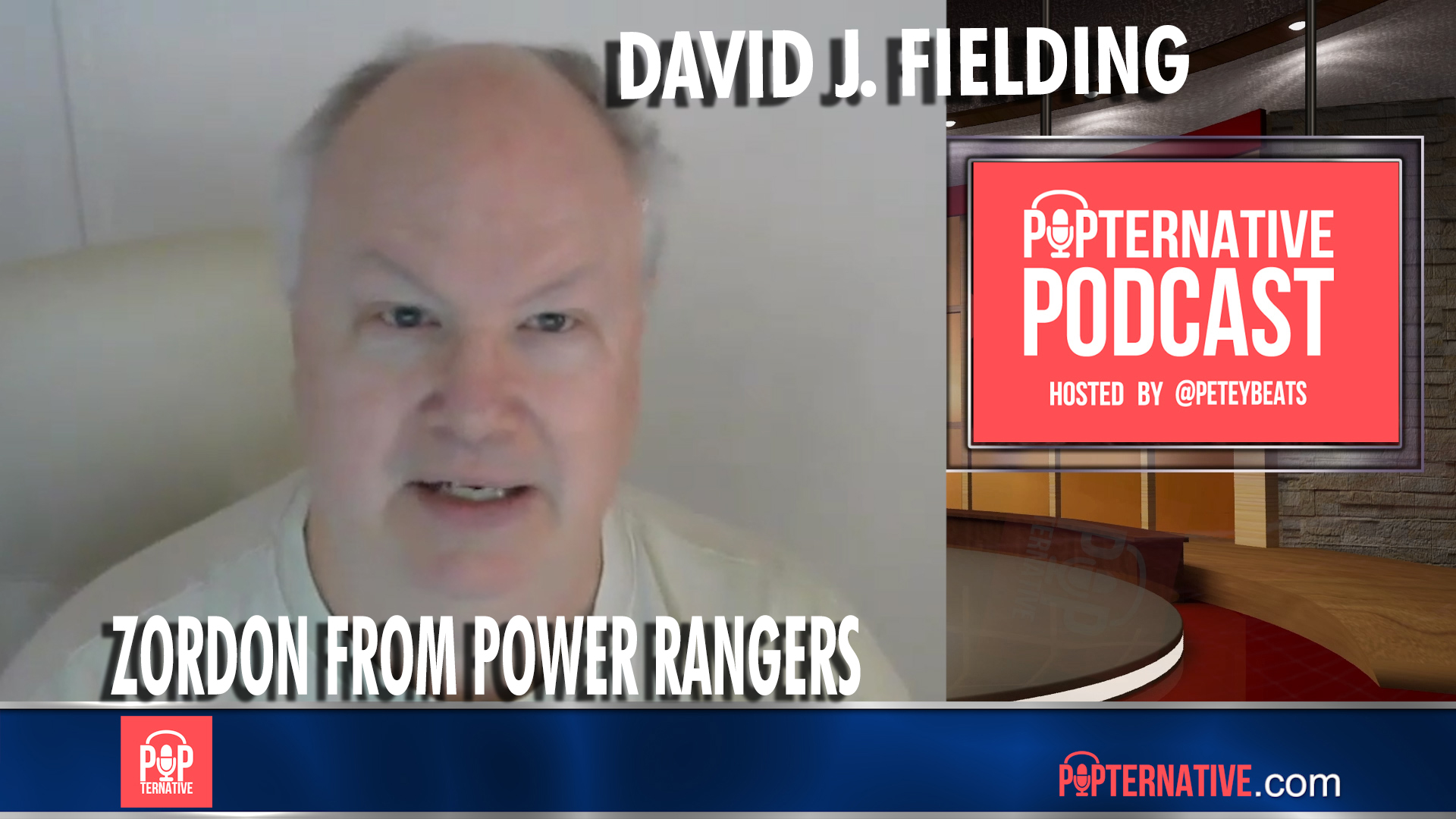 David J Fielding talks about his legacy as Zordon from the Mighty Morphin Power Rangers and more