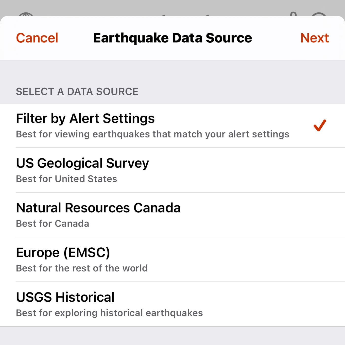QuakeFeed v6.5.7 Update